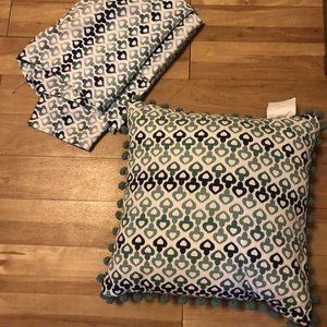 Better Homes And Gardens Ikat Pillow And Curtain S